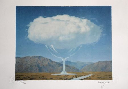 Lithographie Magritte - La Corde Sensible