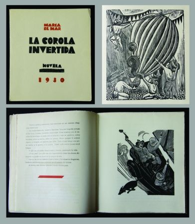 Holzschnitt Mendez - La Corola Invertida - novella by Maria Del Mar