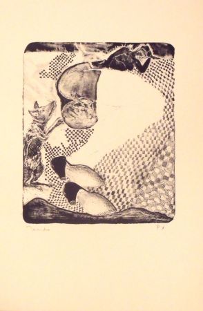 Lithographie Toledo - La Dama y el raton
