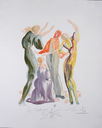 Lithographie Dali - La Danse, 1960 - Hand-signed