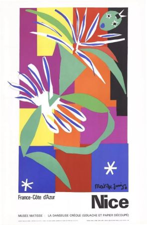 Lithographie Matisse - ' La danseuse Créole '