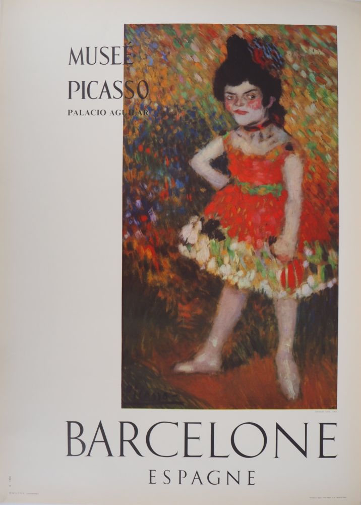 Illustriertes Buch Picasso - La danseuse naine