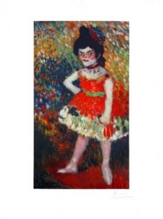 Lithographie Picasso - La Danseuse Naine