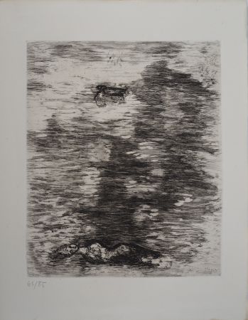 Stich Chagall - La femme noyée