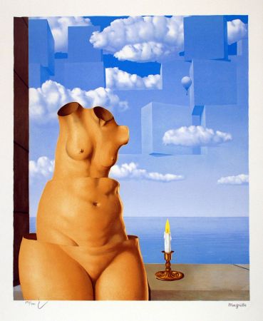 Lithographie Magritte - La Folie des Grandeurs II