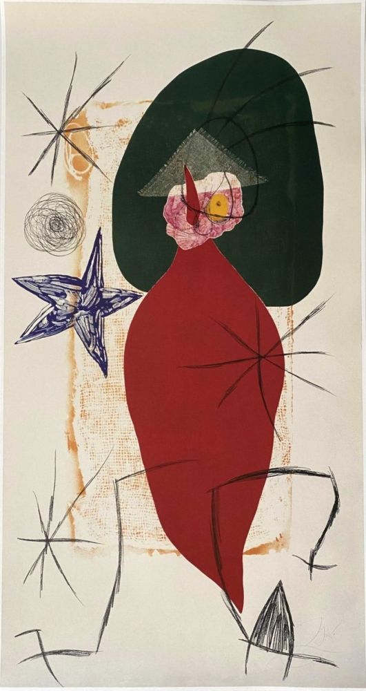 Plakat Miró - La Folle au Piment Rageur