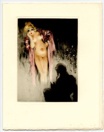 Illustriertes Buch Icart - La Fontaine. LES AMOURS DE PSYCHÉ ET DE CUPIDON. 24 gravures originales en couleurs (1949)
