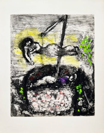 Radierung Chagall - La Fortune et le Jeune Enfant