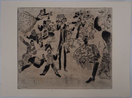 Stich Chagall - La fête est finie (L'orgie dégénère en rixe)