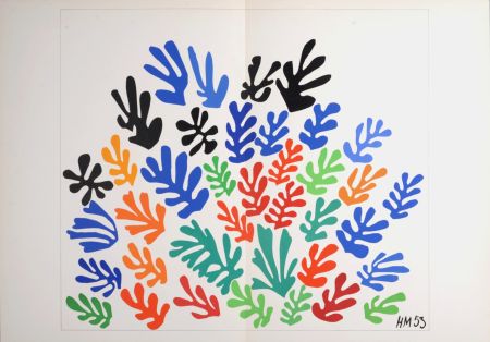Lithographie Matisse - La Gerbe, 1958