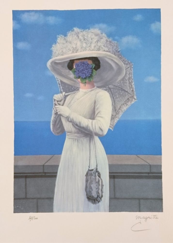 Lithographie Magritte - La Grande Guerre