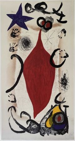 Plakat Miró - La Grande Écaillère