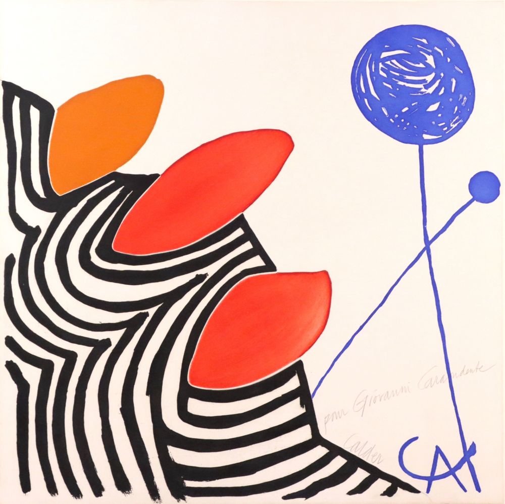 Aquatinta Calder - La Griffe