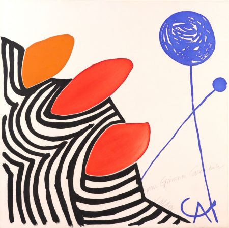 Aquatinta Calder - La Griffe