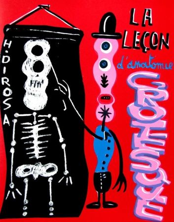 Illustriertes Buch Di Rosa - La leçon d'anatomie