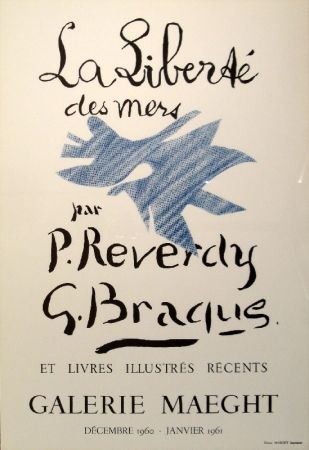 Lithographie Braque - La Liberté des mers