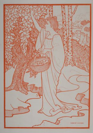 Plakat Combaz - La libre Esthétique. 1901
