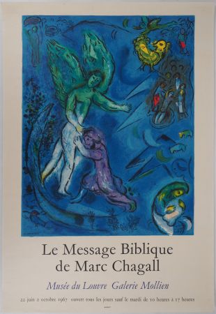 Illustriertes Buch Chagall - La lutte de Jacob et de l'ange