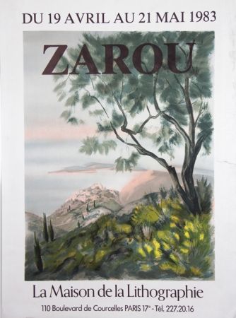 Lithographie Zarou - La Maison de la Lithographie