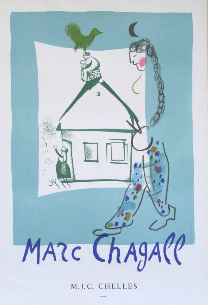 Keine Technische Chagall - '' La Maison de mon Village '' - CHELLES