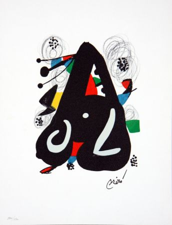 Lithographie Miró - La Melodie Acide (M. 1220)