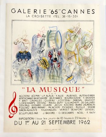 Plakat Dufy - La  Musique