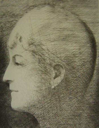 Stich Marcoussis - La mère de l'artiste en 1900