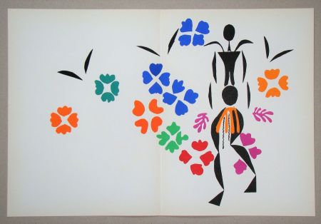 Lithographie Matisse (After) - La négresse, 1952