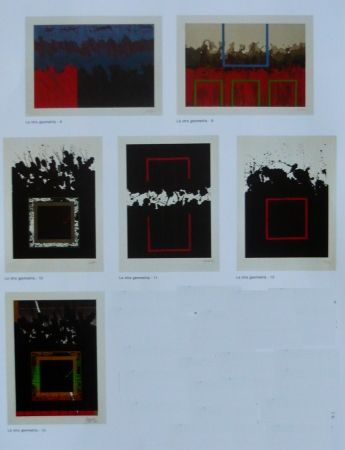 Lithographie Lopez Osornio - La otra geometria _ 6 lithographs