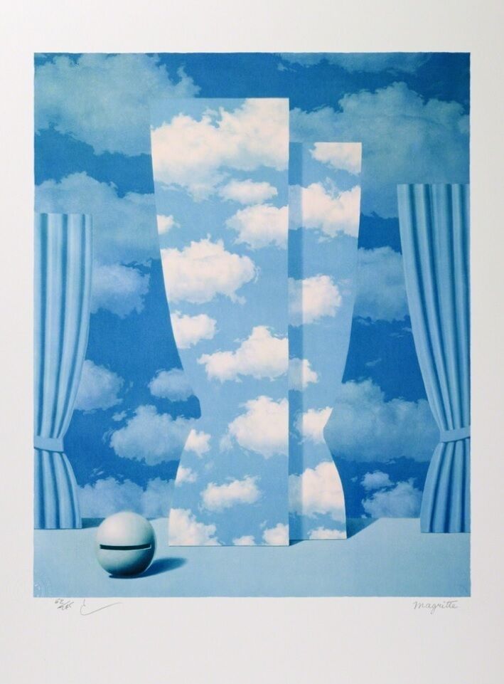 Lithographie Magritte - La Peine Perdue