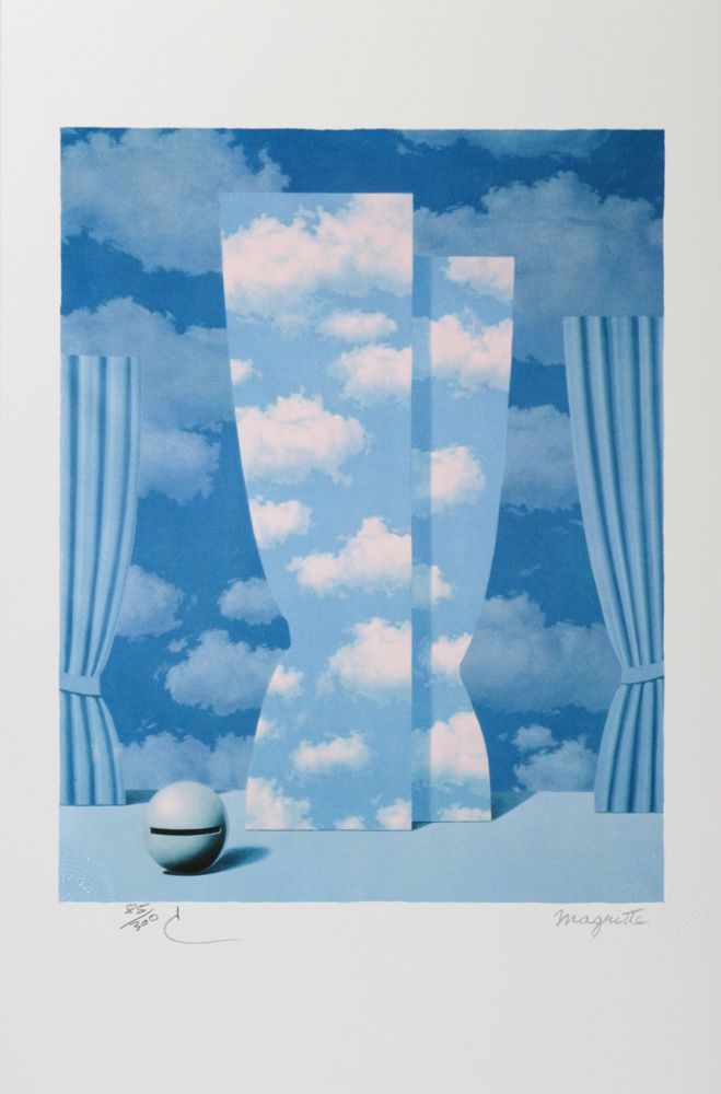 Lithographie Magritte - La Peine Perdue