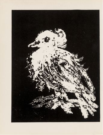 Lithographie Picasso - LA PETITE COLOMBE (The small dove). 1949