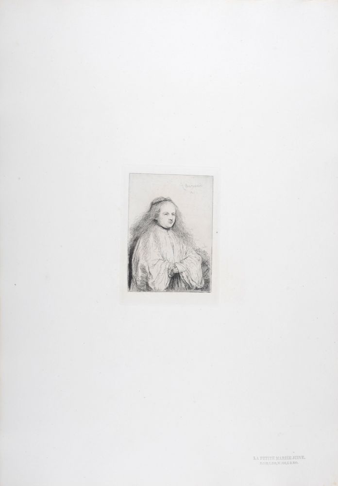 Heliogravüre Rembrandt - La petite mariée juive