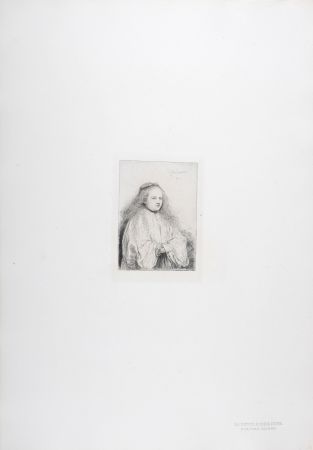 Heliogravüre Rembrandt - La petite mariée juive