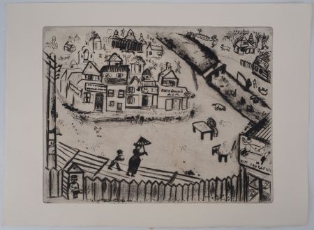 Stich Chagall - La petite ville