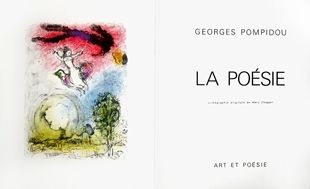 Illustriertes Buch Chagall - La poésie