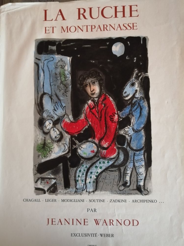 Plakat Chagall - La Ruche - affiche