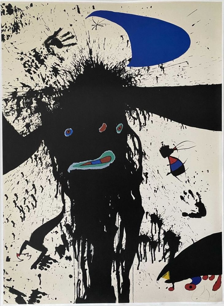 Plakat Miró - La Ruisselante Lunaire