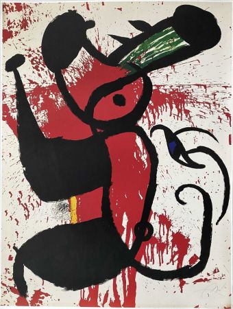 Plakat Miró - La Ruisselante (Variante)