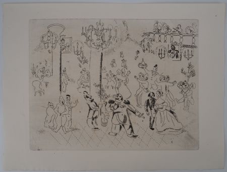 Stich Chagall - La soirée chez le gouverneur