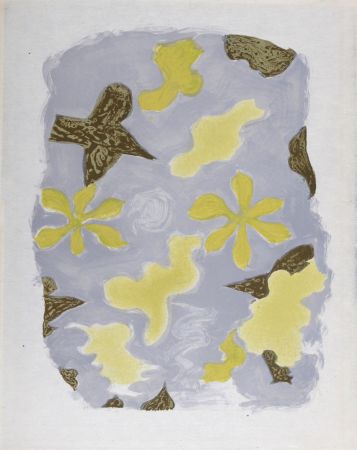 Lithographie Braque - La Sorgue, 1963