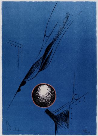 Lithographie Heiliger - La Sphère, 1979 - Hand-signed