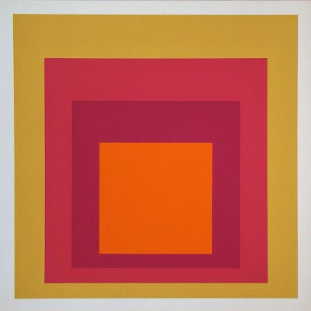 Siebdruck Albers - La Tehuana, 1951