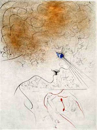 Stich Dali - La Tete (The Head)