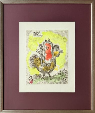Radierung Und Aquatinta Chagall - La Thora Rouge