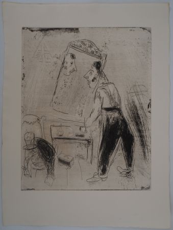 Stich Chagall - La toilette de Tchitchikov