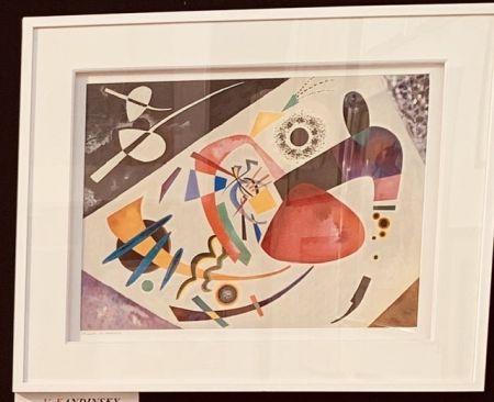 Lithographie Kandinsky - La tâche rouge
