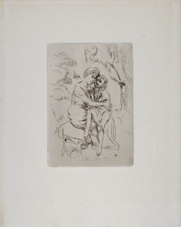 Radierung Bonnard - La Vie de Sainte Monique (F), 1930