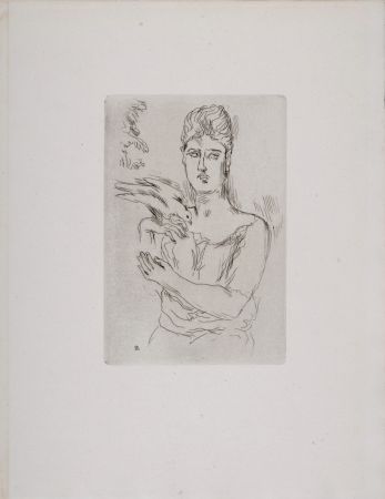 Radierung Bonnard - La Vie de Sainte Monique (G), 1930