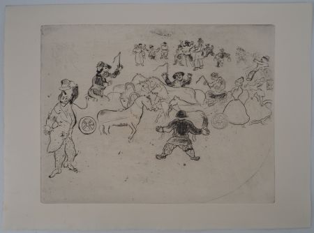 Stich Chagall - L'accident de la circulation (Collusion en chemin)